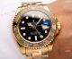 Swiss Quality Copy Rolex GMT-Master ii Yellow Gold Black-Gray Bezel 40mm 2024 (2)_th.jpg